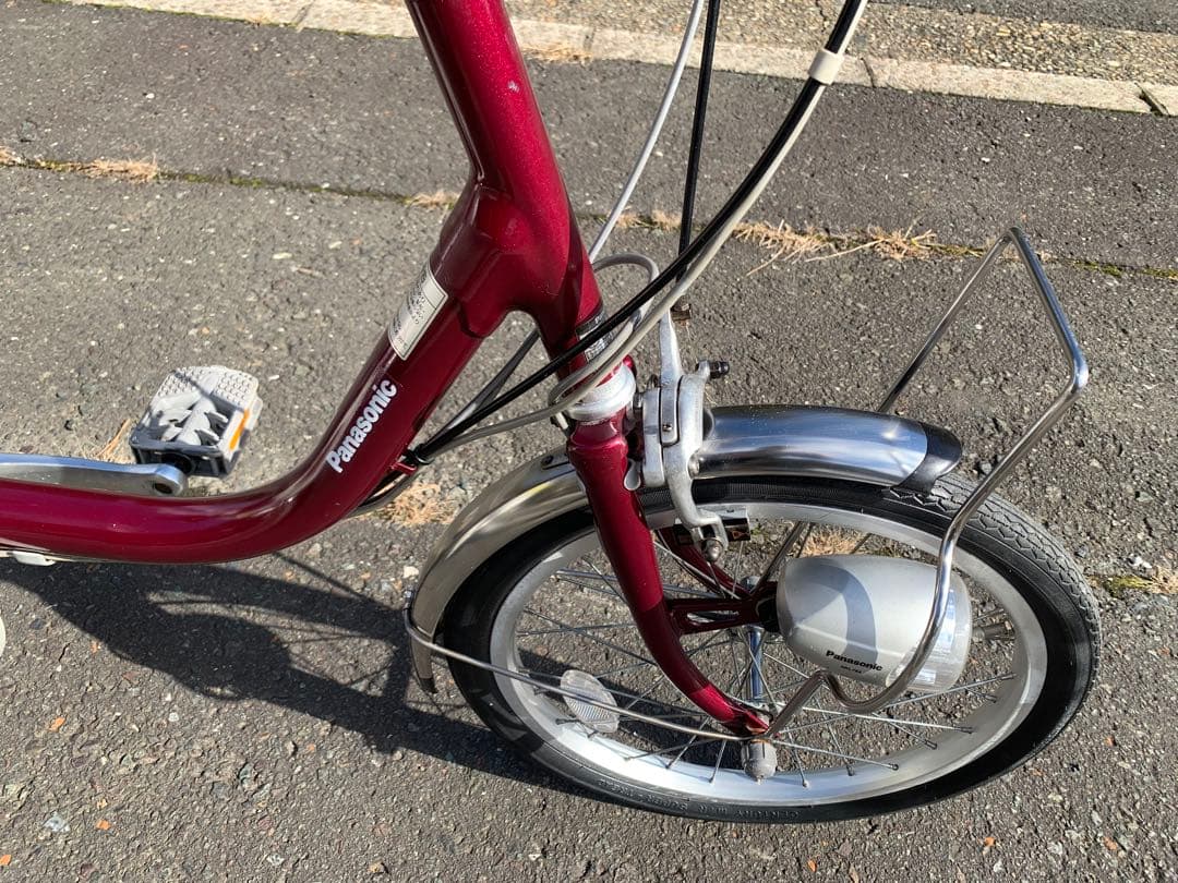 【動作確認済】送料無料 Panasonic 電動三輪自転車8.9Ah長押し4点灯
