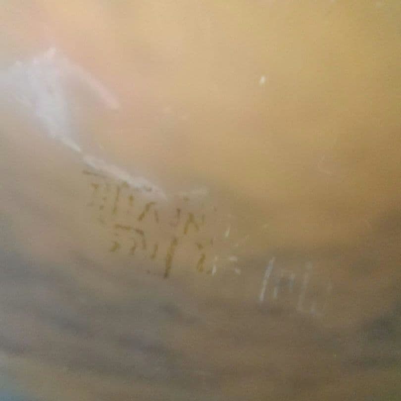 アール・ヌーヴォー　コンポート　アンティーク　ミューラー　ヴィトリオフィカシオン