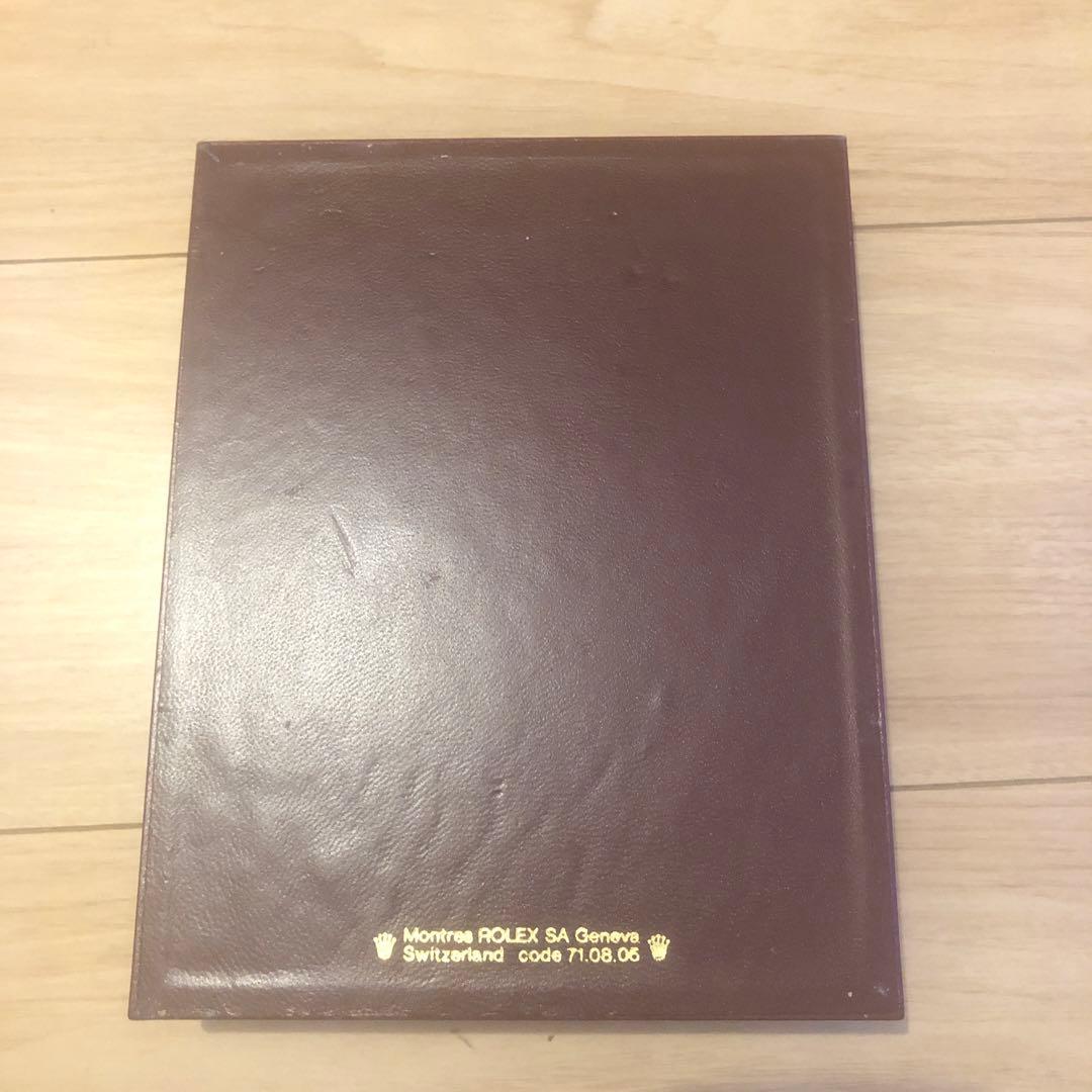 ROLEX 3点セット　メモ帳ケース　メモ帳　ボールペン　非売品