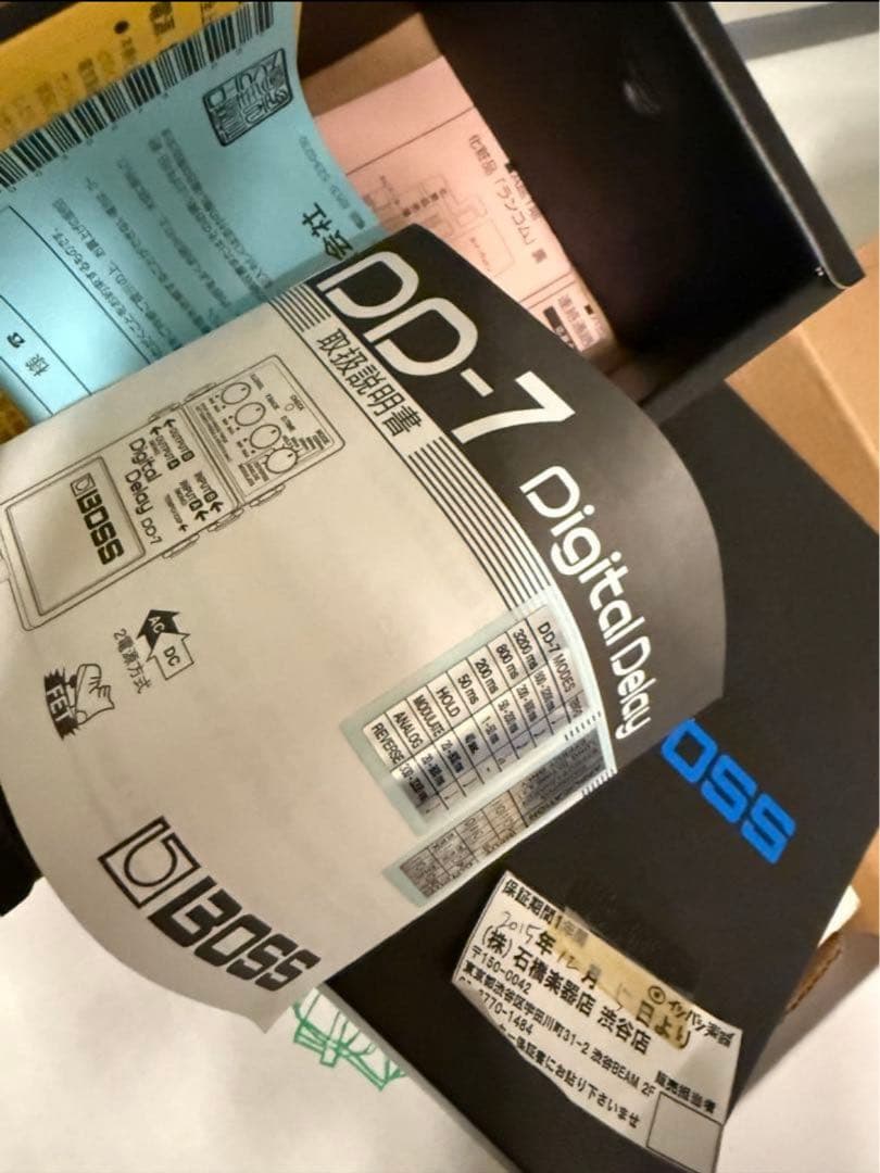 BOSS DD-7 デジタルディレイ