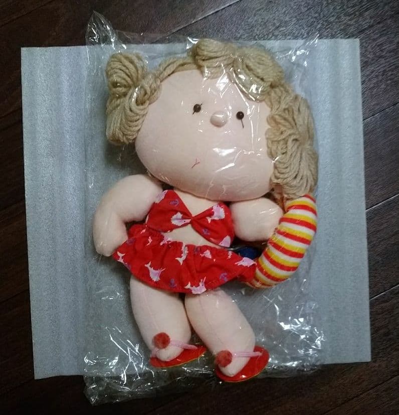昭和レトロ ぬいぐるみ 毛糸髪 人形
