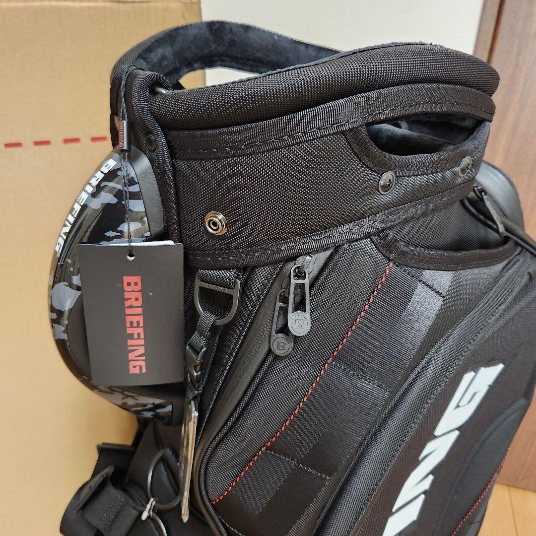 新品 日本正規品　ブリーフィング キャディバッグ CR-3 #04　ブラック
