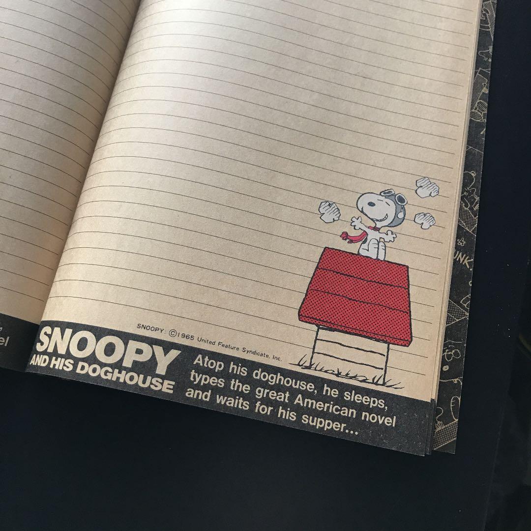 SNOOPY スヌーピー ノート 1990年代 廃番商品