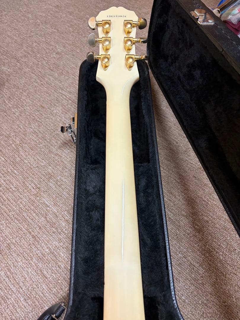Epiphone LesPaul Custom ハードケース付き