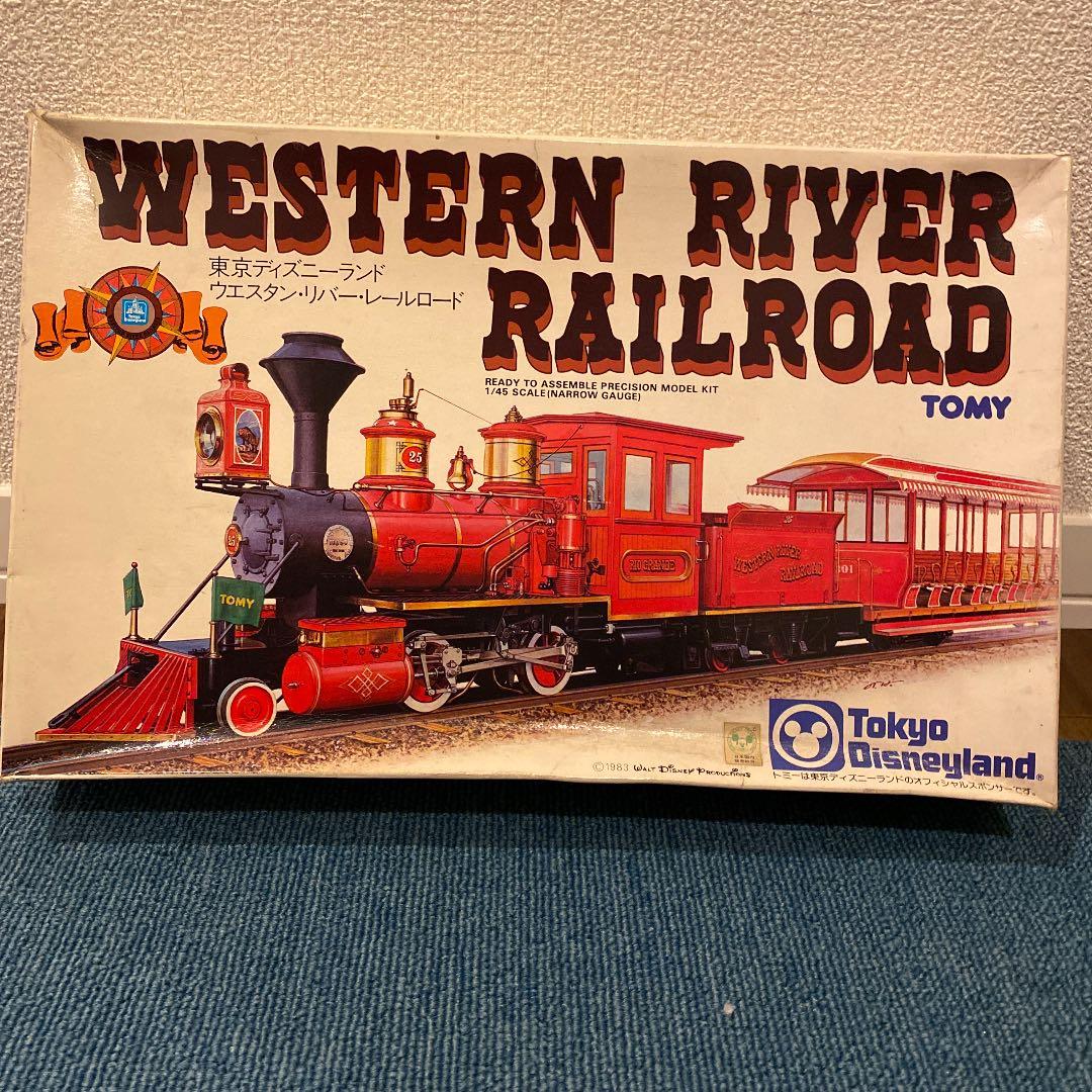絶版品　限定価格TOMY製　ウエスタンリバー鉄道　昭和58年頃