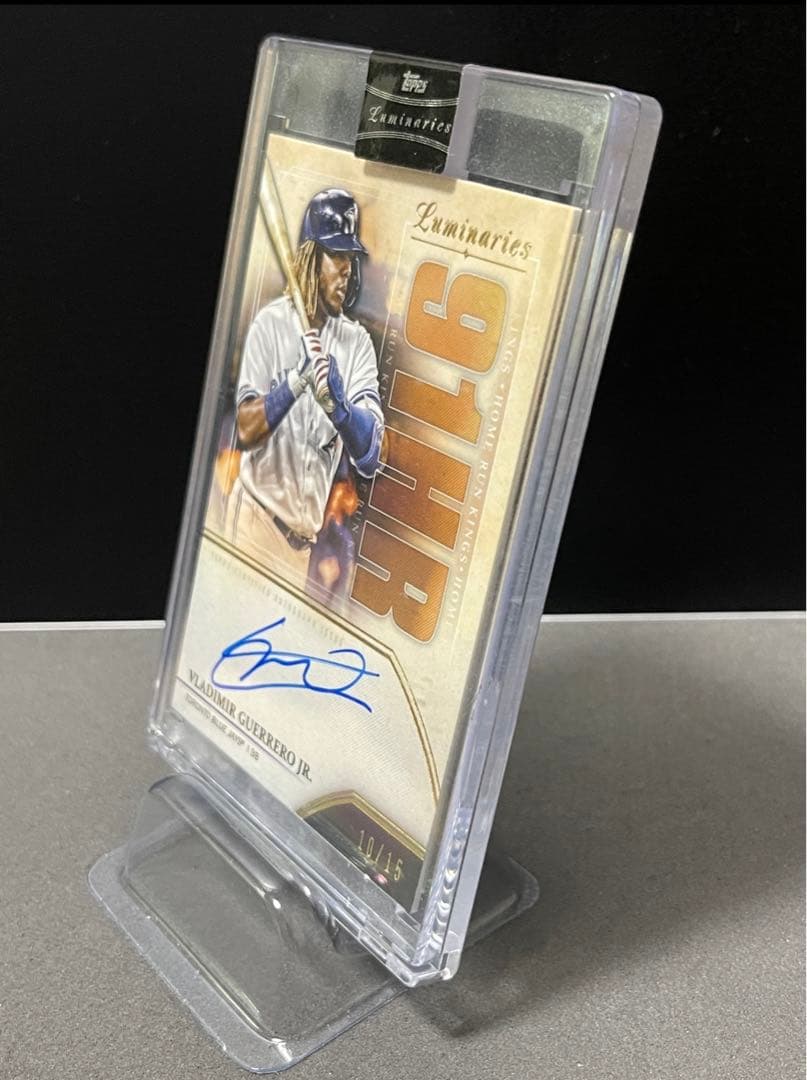 Topps ゲレーロjr 直筆サインカード　世界 15枚限定
