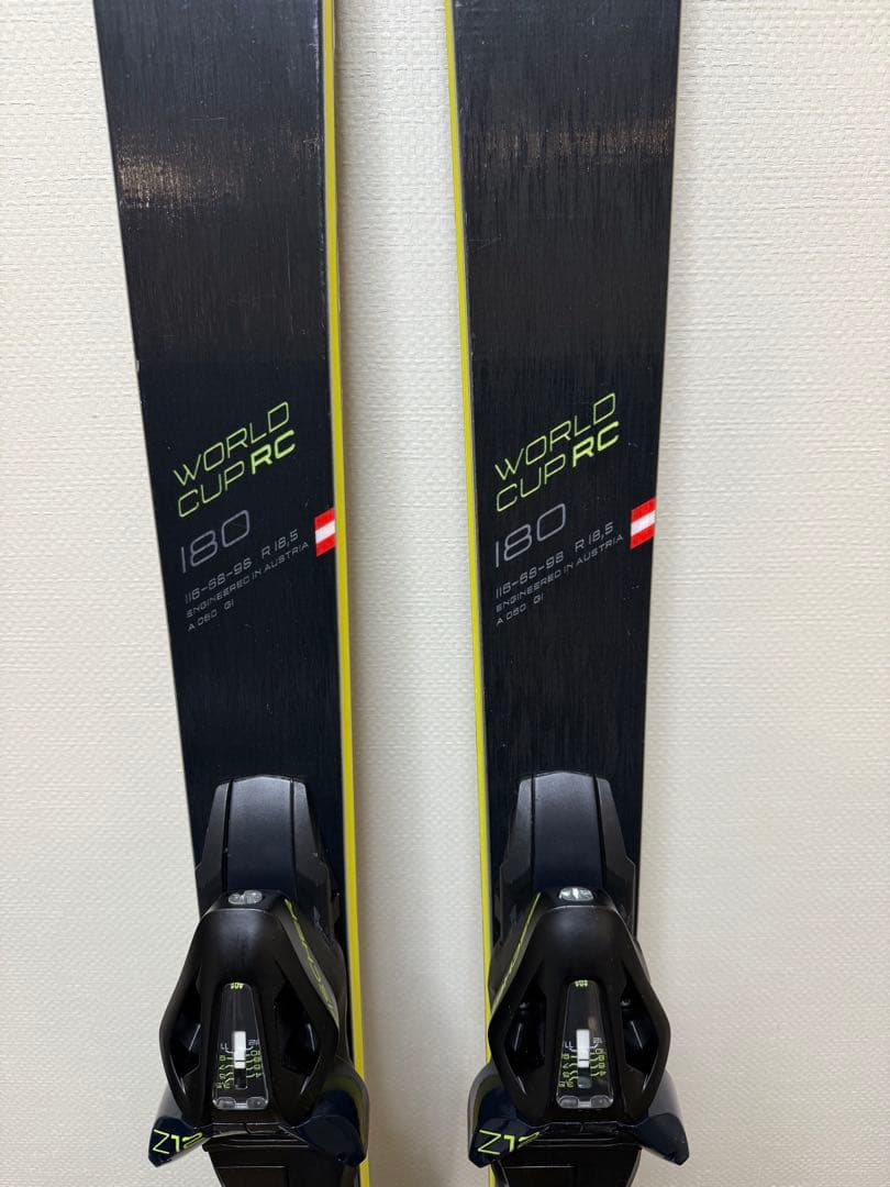 美品 FISCHER RC4 WORLDCUP 180センチ