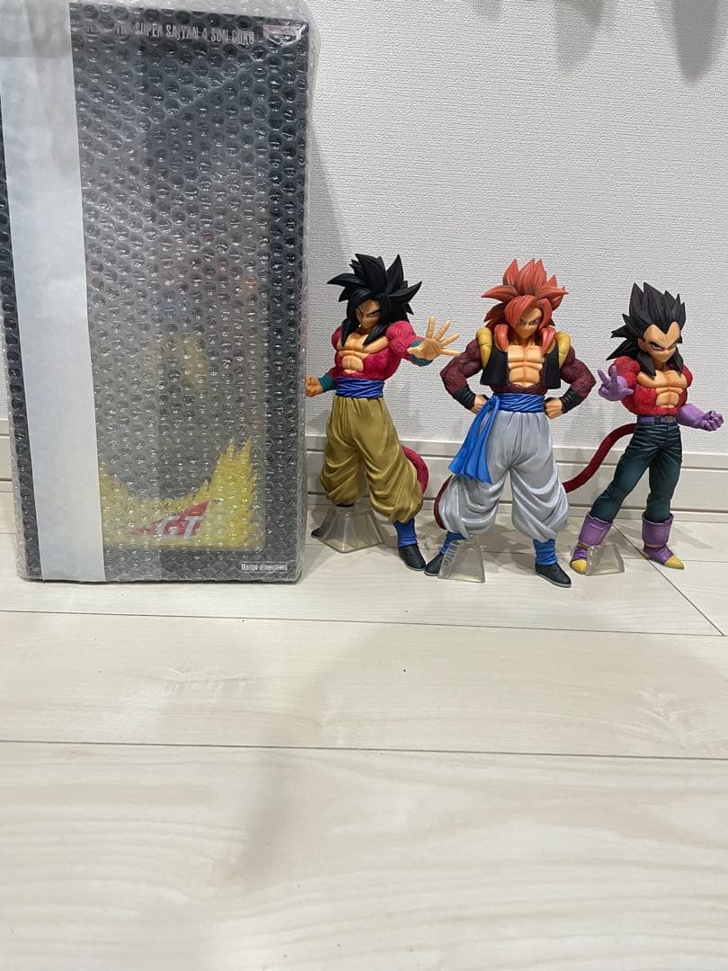 ドラゴンボール　一番くじ　SMSP 4体セット