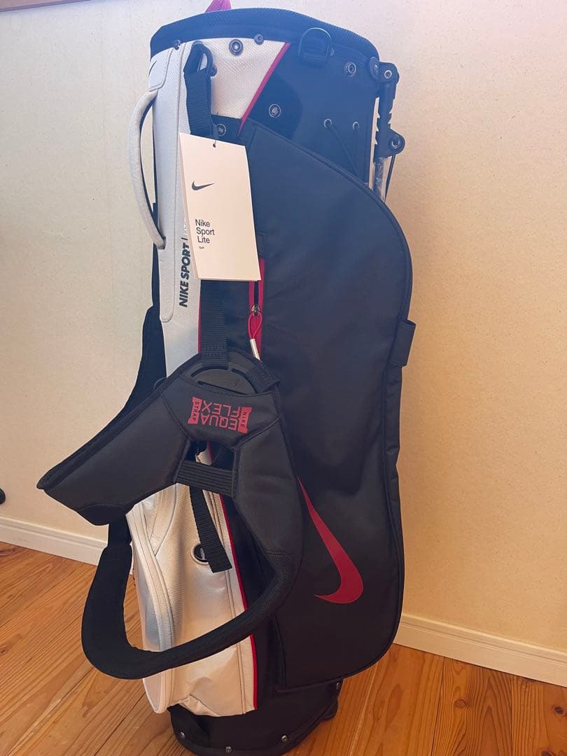 Nike キャディバッグ アイボリー×ブラック