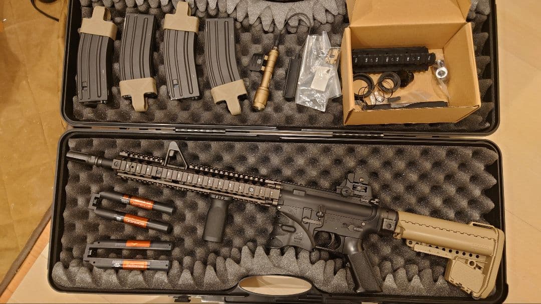 東京マルイ 次世代 SOPMOD M4 RISii FSP 外装カスタム