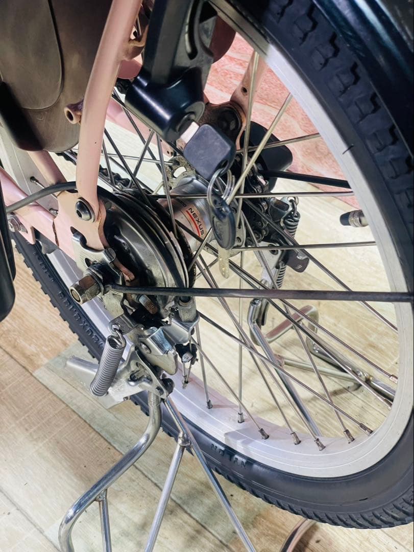 ZK3317 [大容量13.2Ah]電動自転車パナソニック 子供乗せ 20インチ