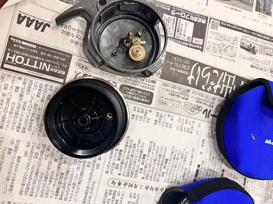 落とし込み　mamiya OP　舞匠メタル80タイコリール 3個セット