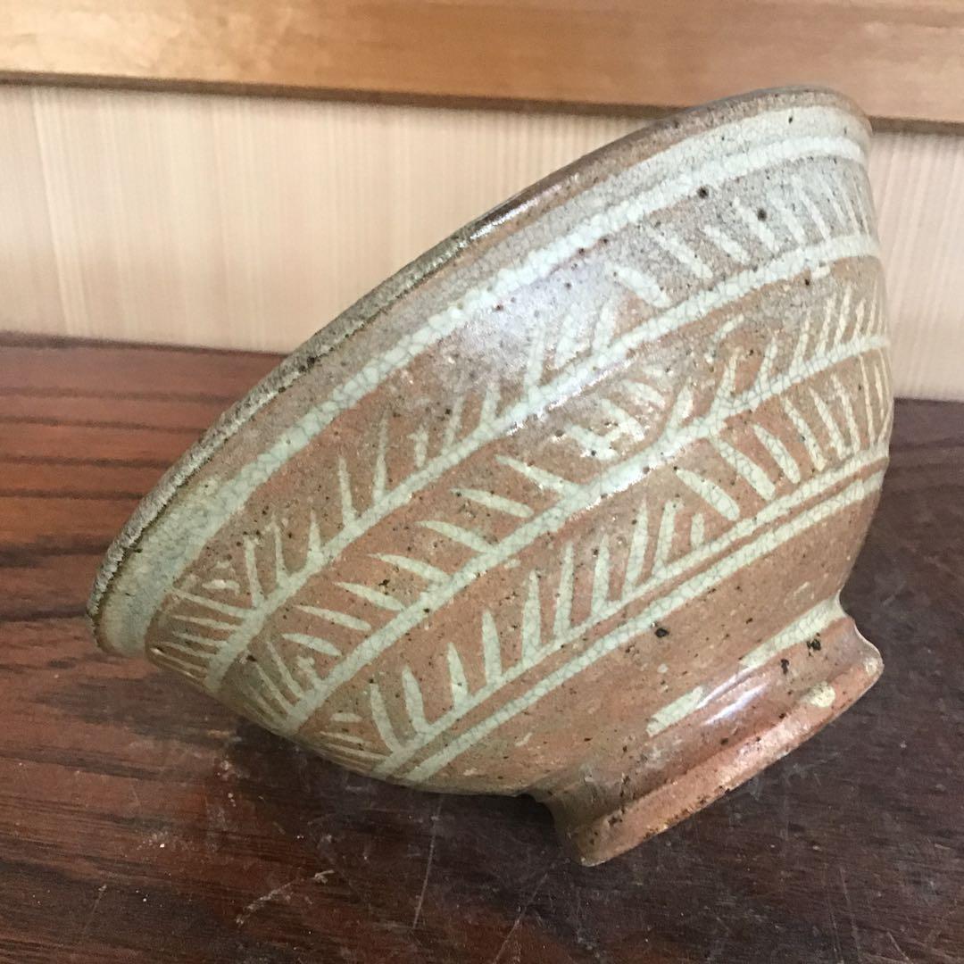 李朝花三嶋茶碗