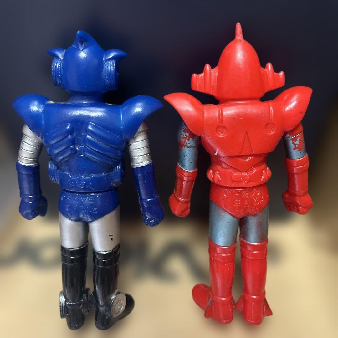 宇宙鉄人キョーダイン　スカイゼル　グランゼル　ミドルサイズ　当時物