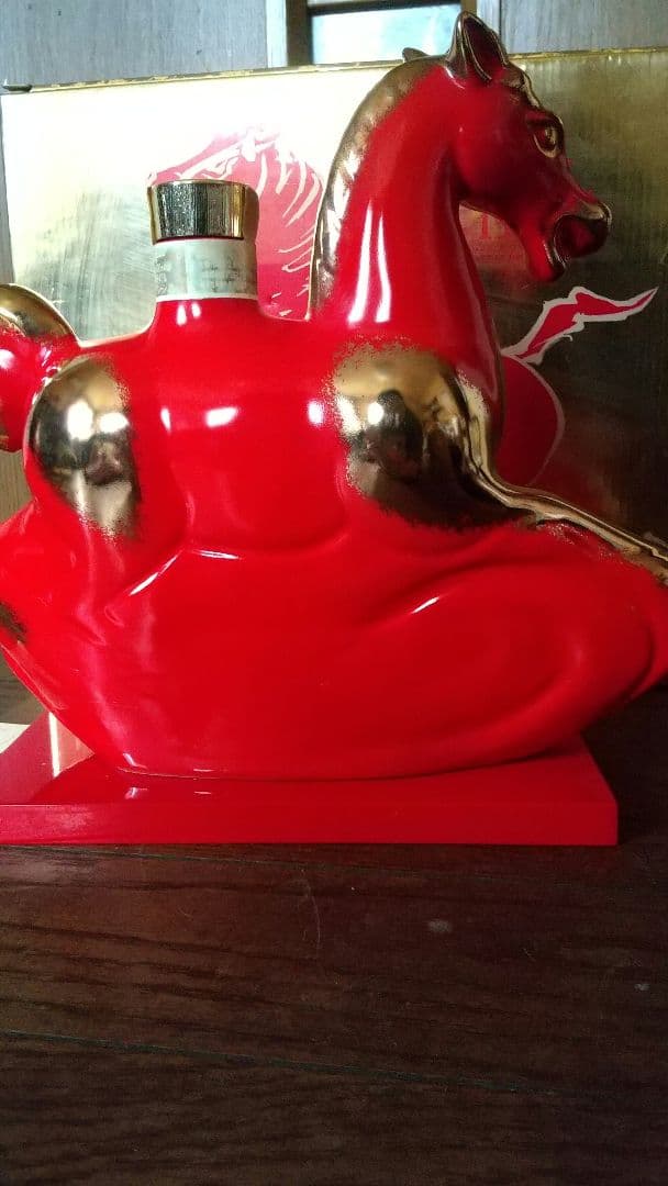 限定値下げ‼️ 未開栓サントリーローヤル15年 干支ボトル赤 午 馬 2002年