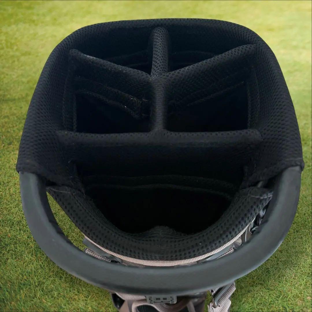 限定モデル　ブリーフィング キャディバッグ　CR-4 迷彩　カモフラ　黒　緑