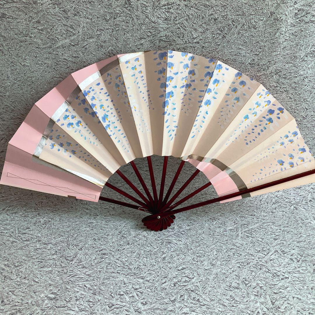 舞扇子3点セット 専用ケース付き 桜 藤 和柄扇子 舞扇