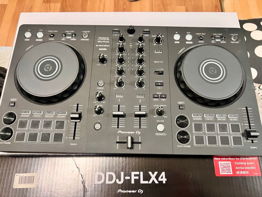 美品 Pioneer DDJ-FLX4 DJコントローラー