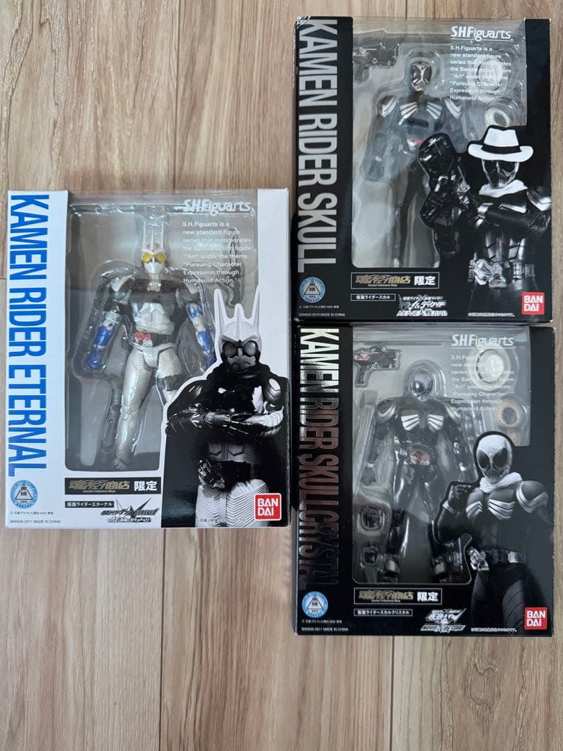 【開封】S.H.Figuarts 仮面ライダーW 17個+おまけセット