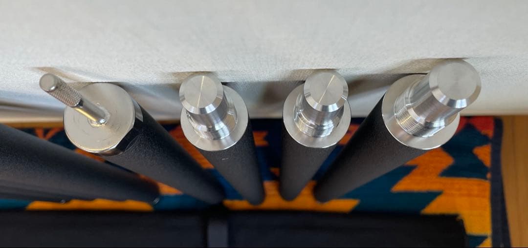 テント・タープ sunsetclimax Pole 2.4 Wrinkle Black