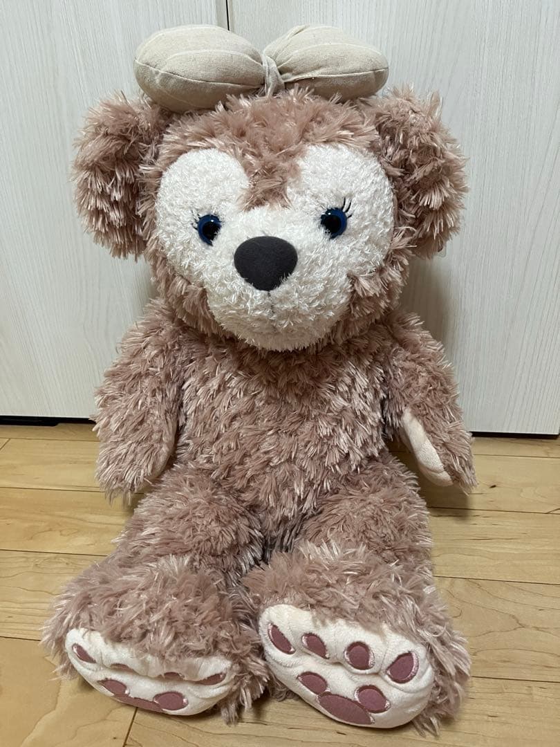 60ｃｍ大ダッフィー&シェリーメイ ぬいぐるみセットディズニーお土産