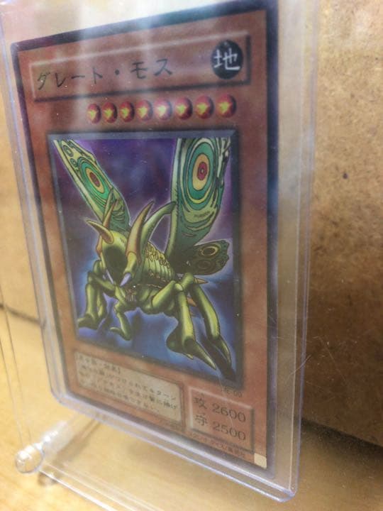 遊戯王グレート・モス【約15年前のカード】