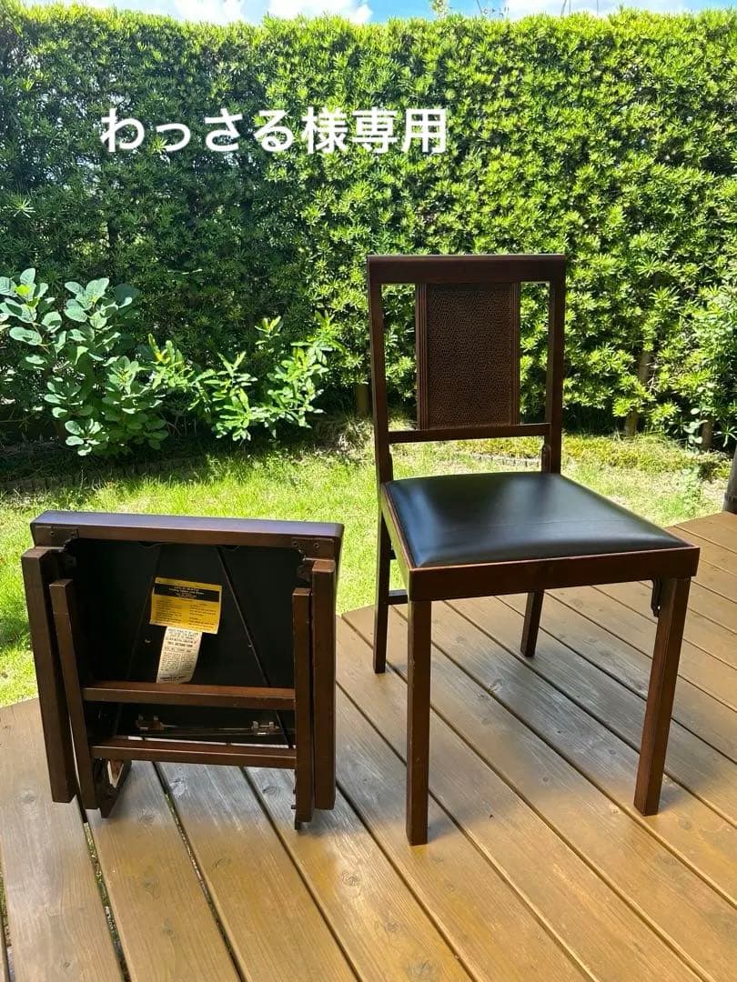 Leg-0-Matic FoldingChair2脚セット キャンプに最適です。