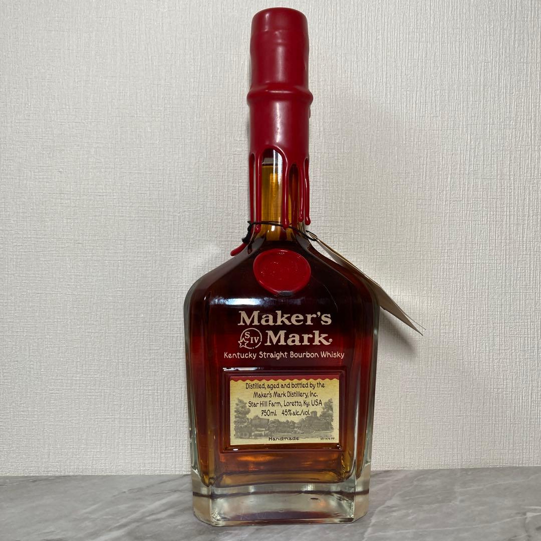 メーカーズマーク　VIP　750ml　ゴールドとレッドの2本セット　ともに箱有り