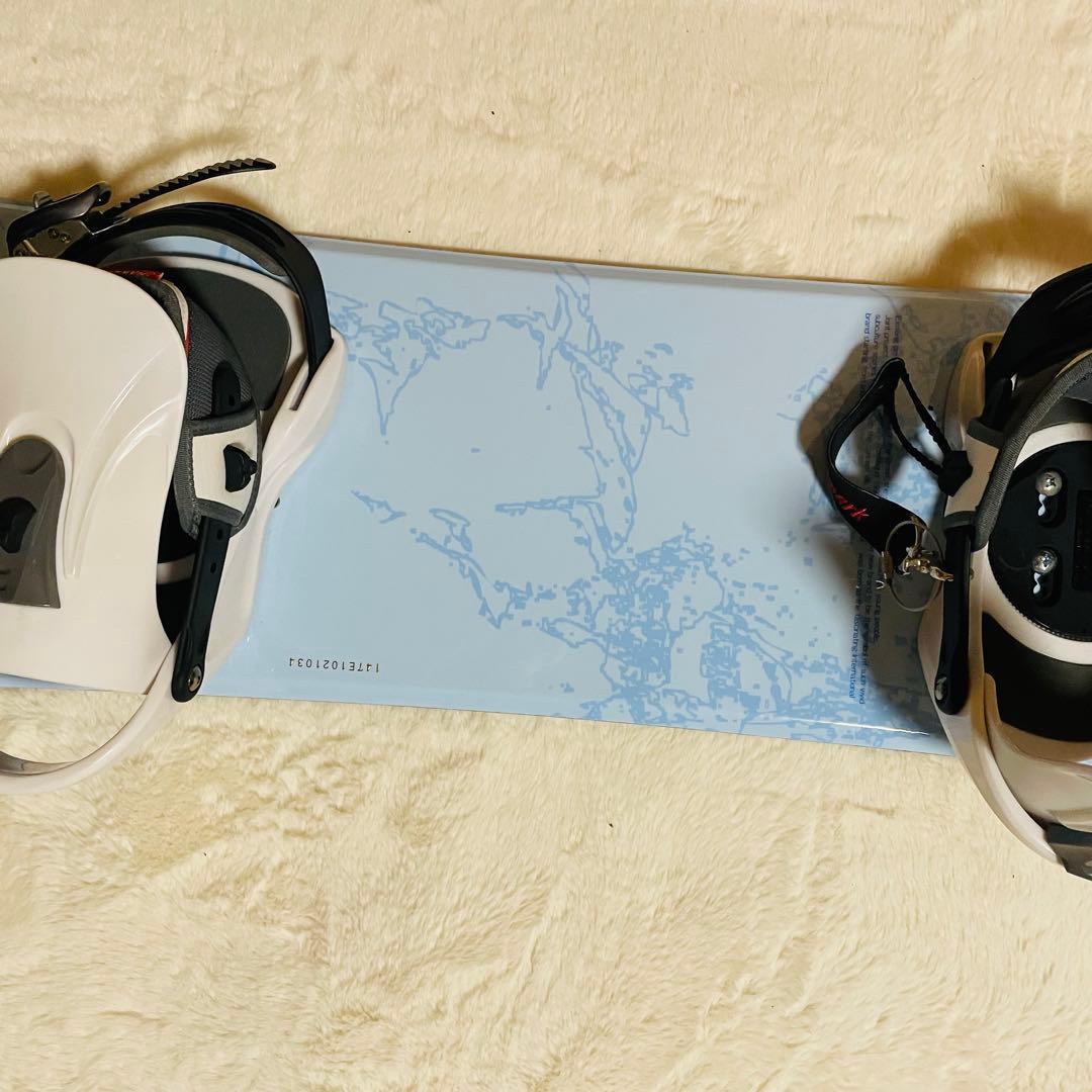 【美品】 kissmark NAKED スノーボード、ビィンディングセット