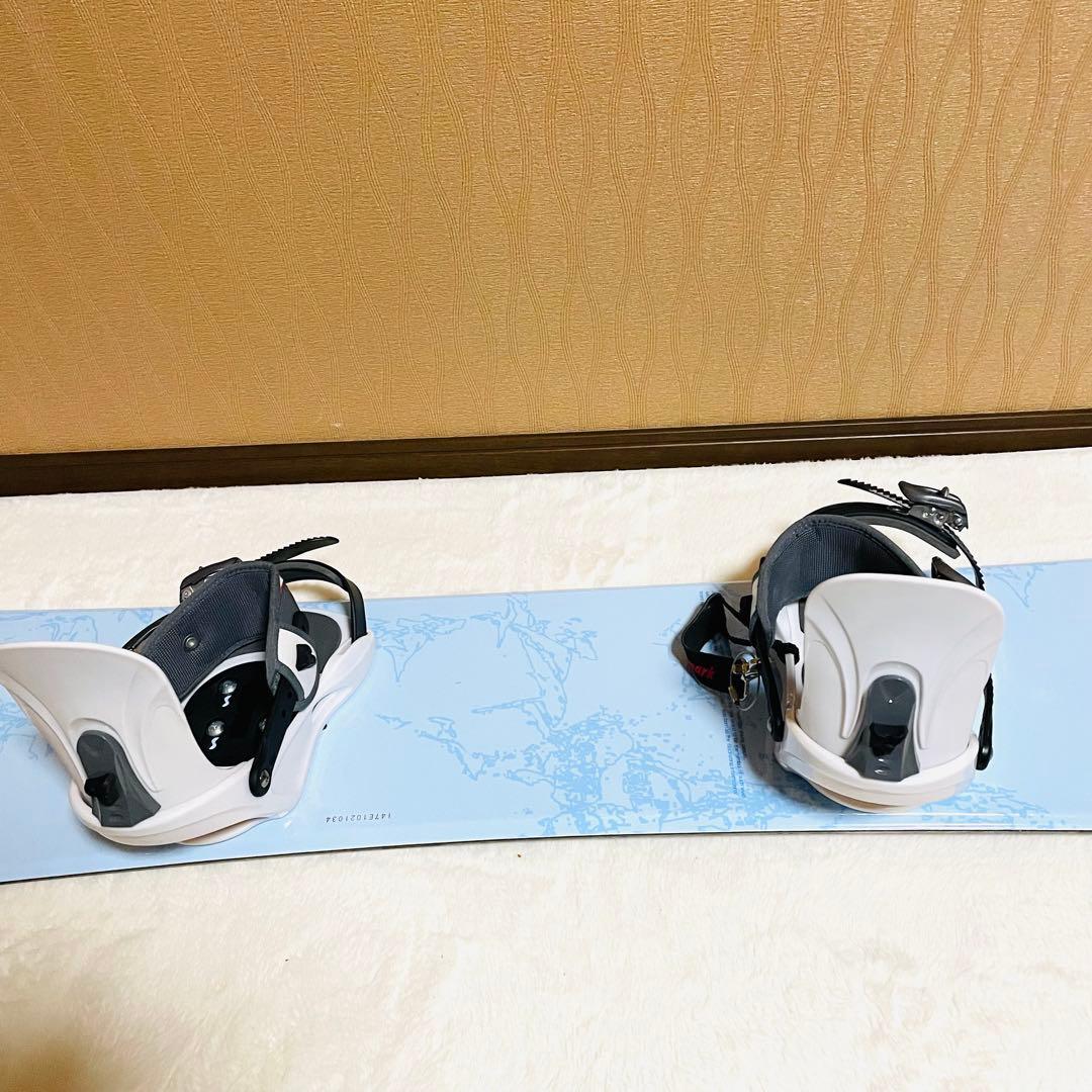 【美品】 kissmark NAKED スノーボード、ビィンディングセット