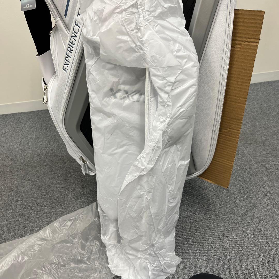 【新品】 ゼクシオ キャディバッグ 2025モデル プロレプリカ ホワイト