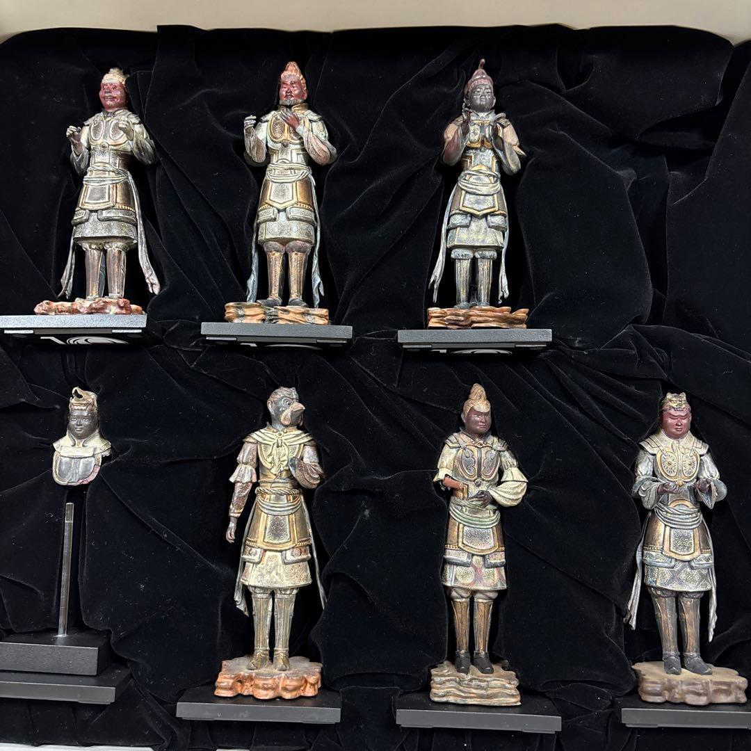 イスム TanaCOCORO 掌 八部衆（阿修羅なし） 仏像フィギュア