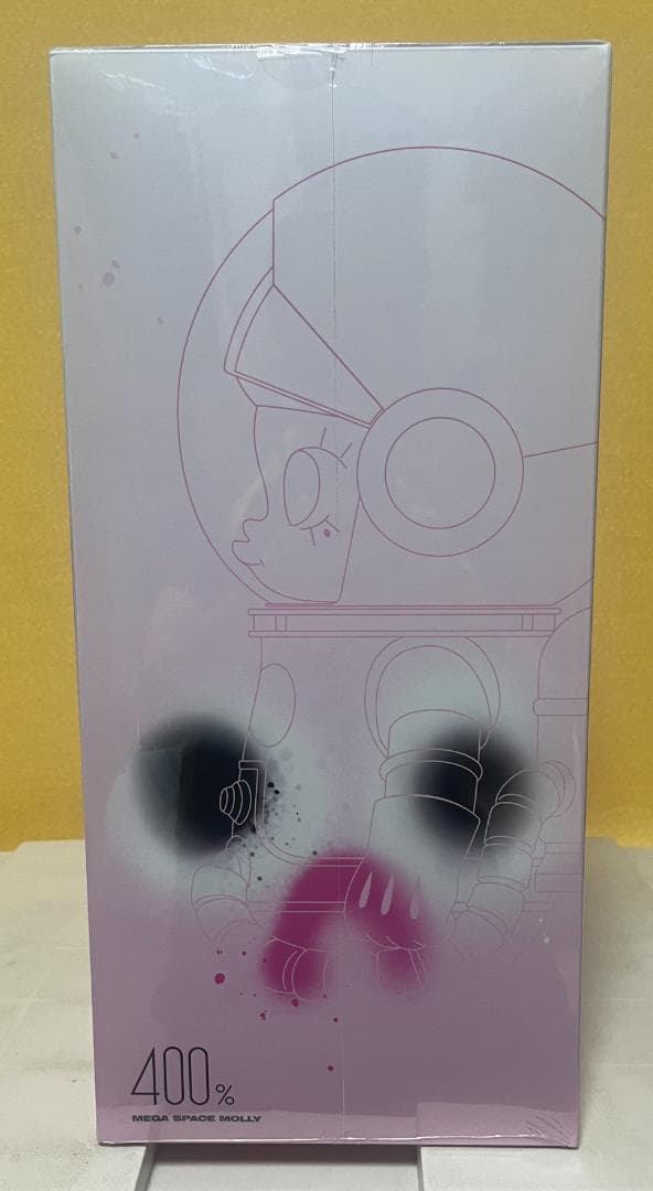 ポップマート メガスペースモリー 400% ジョン・バーガーマン シュリンク付