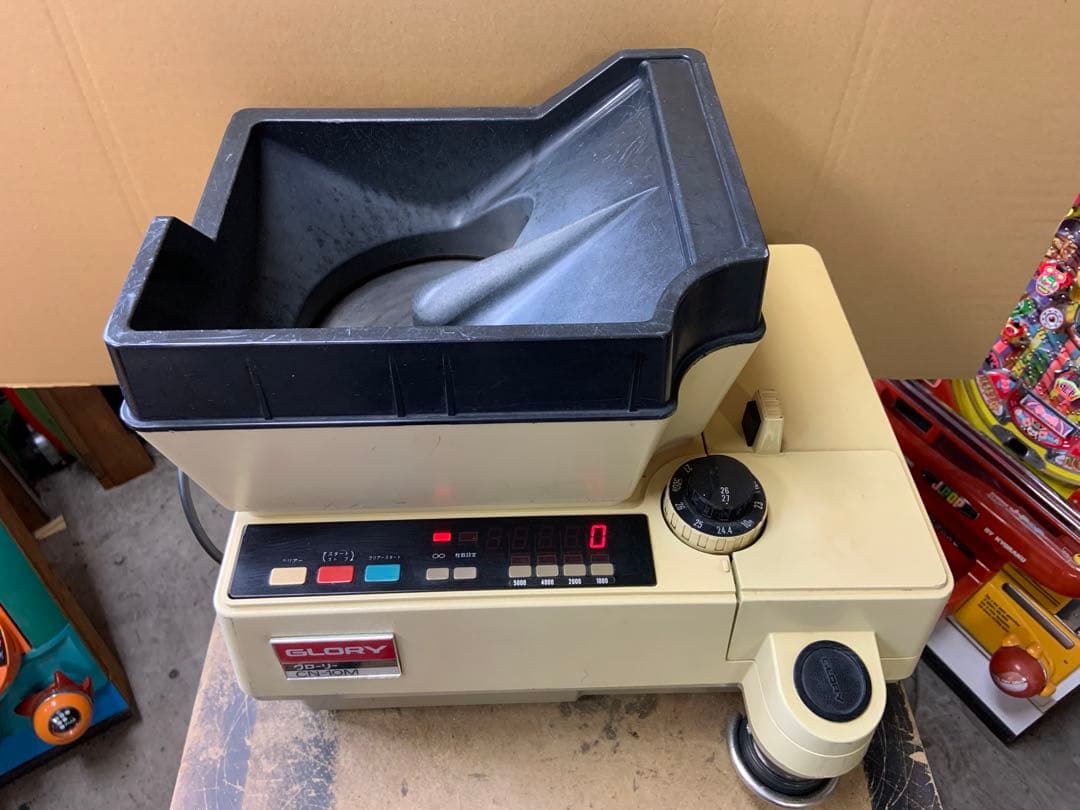 メダル計数機　硬貨計数機　グローリーCN-10M