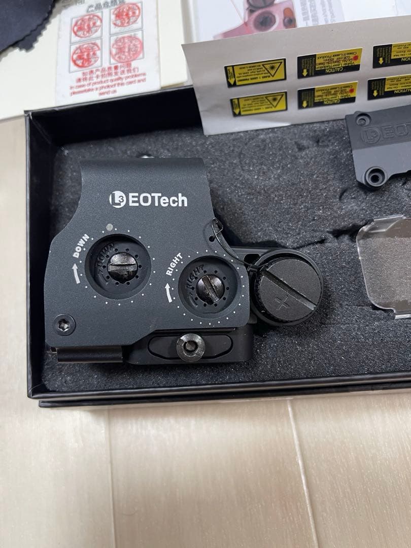 holy warrior eotech exps3 ホロサイト レンズガード2枚