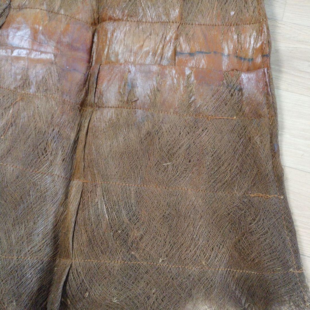 【貴重】棕櫚蓑 日本製 伝統工芸 蓑 合羽  雨具 みの かっぱ