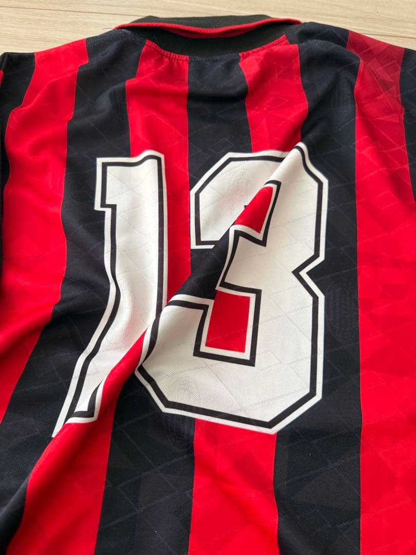 93-94 ACミラン　ガッリ選手 支給品　ユニフォーム　検　実使用