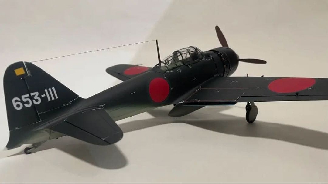 タミヤ零戦52型 1/32 プラモデル完成品