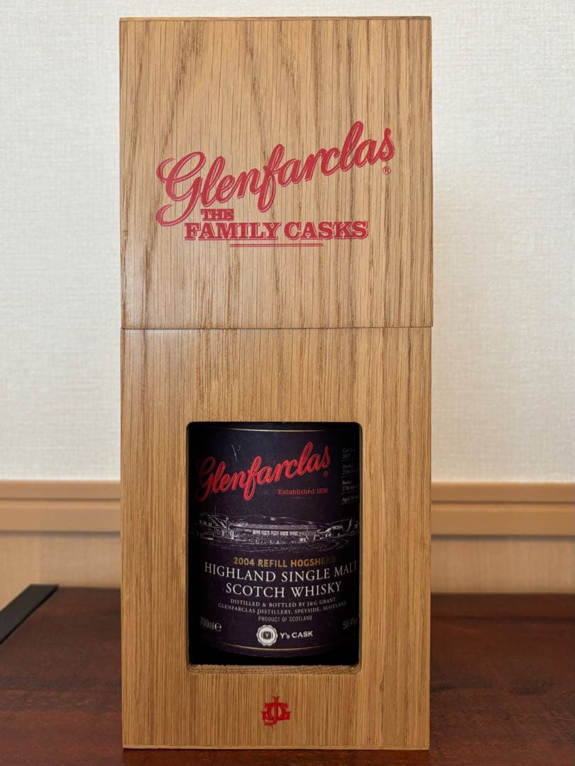 グレンファークラス 2004 リフィルホグスヘッド Y,s カスク 56.4％