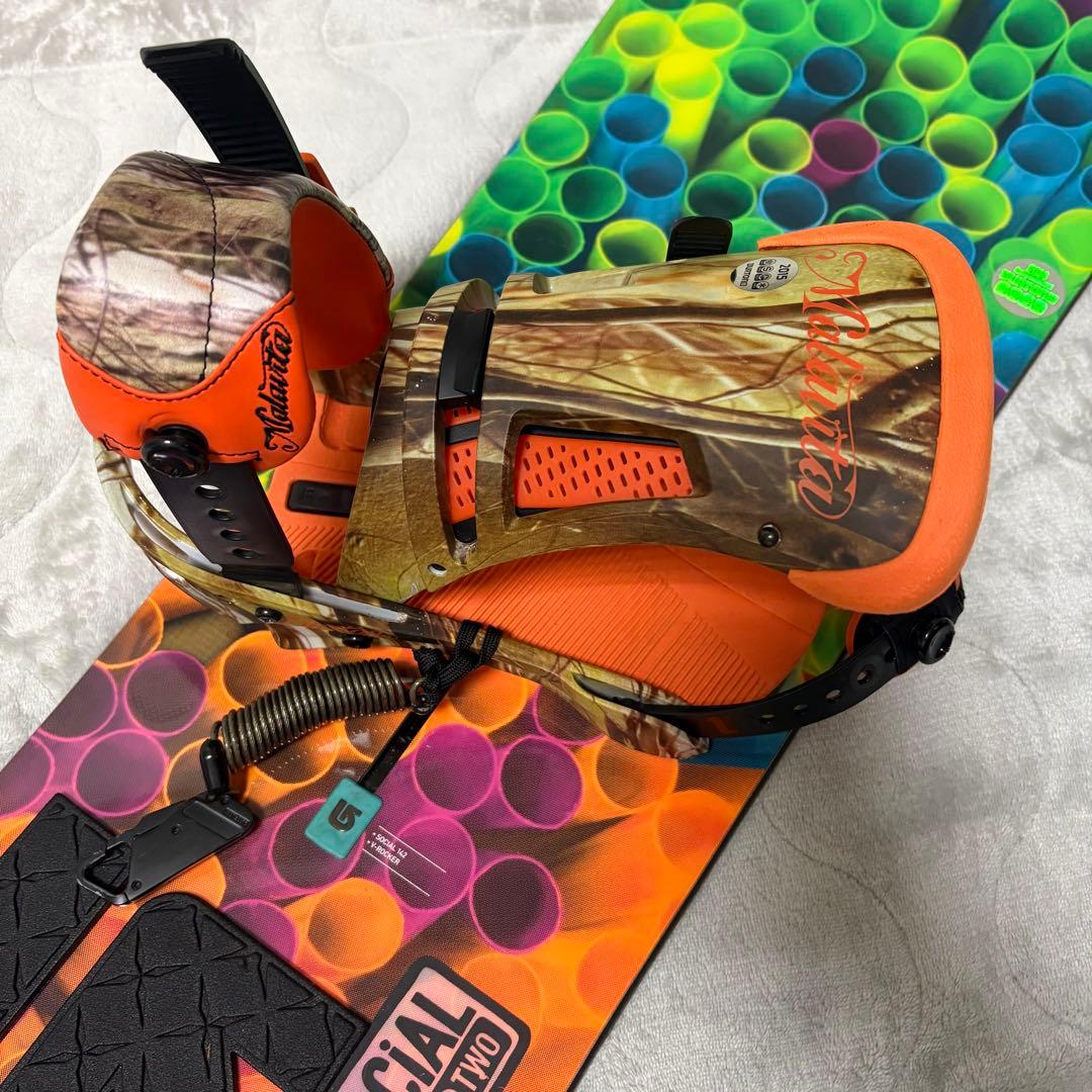 【限定】BURTON Social ×MALAVITA セット売り 142×S