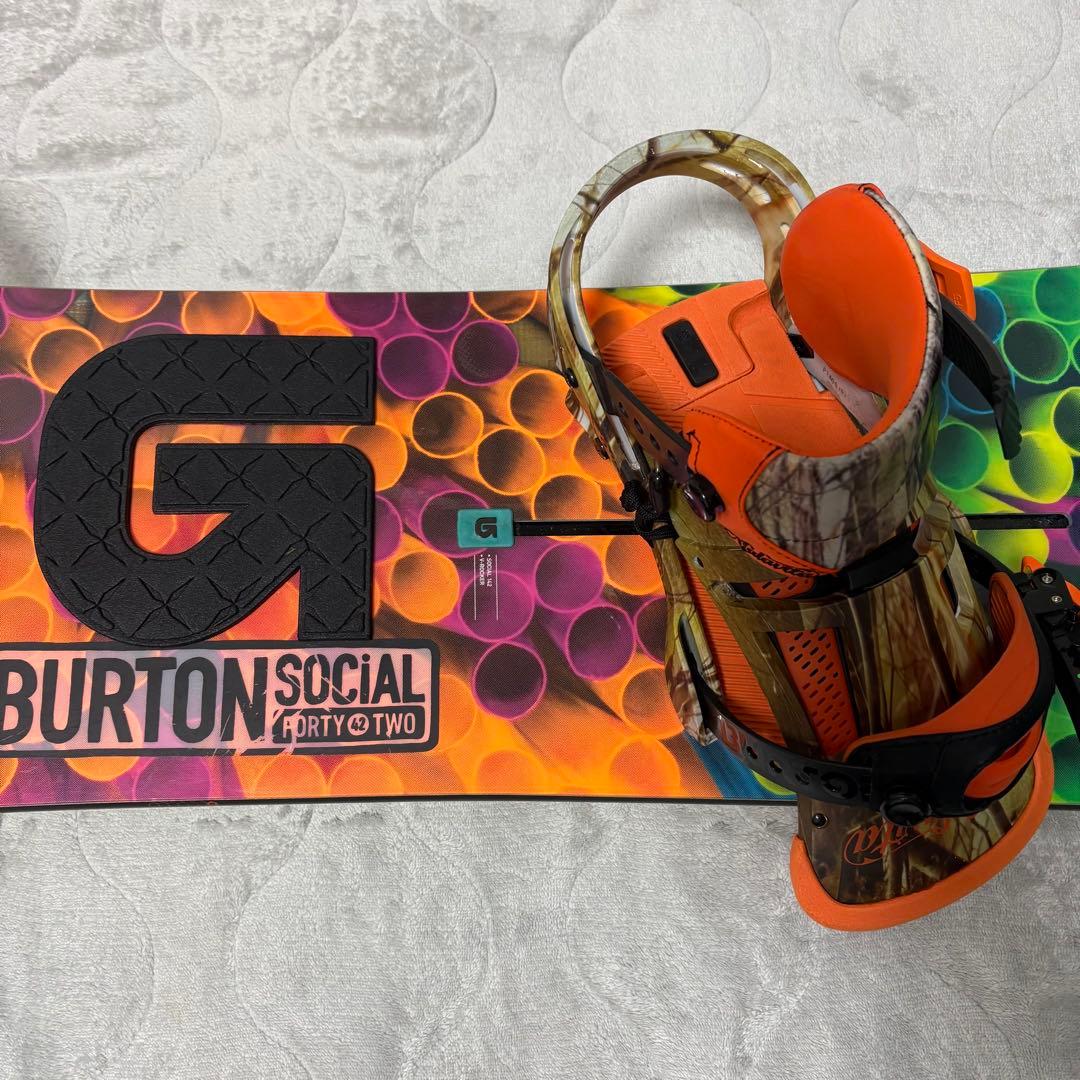 【限定】BURTON Social ×MALAVITA セット売り 142×S