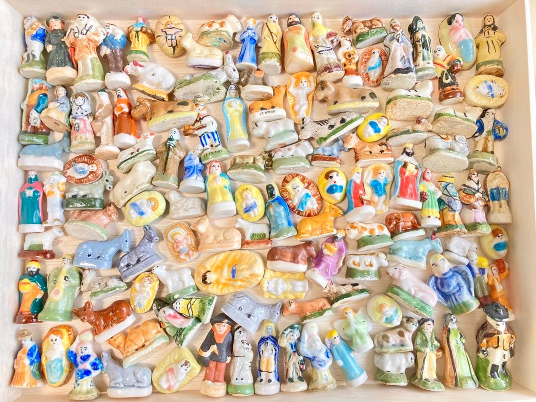 【まとめ売り】フェーブ121体｜サントンス フランス アンティーク FC-1