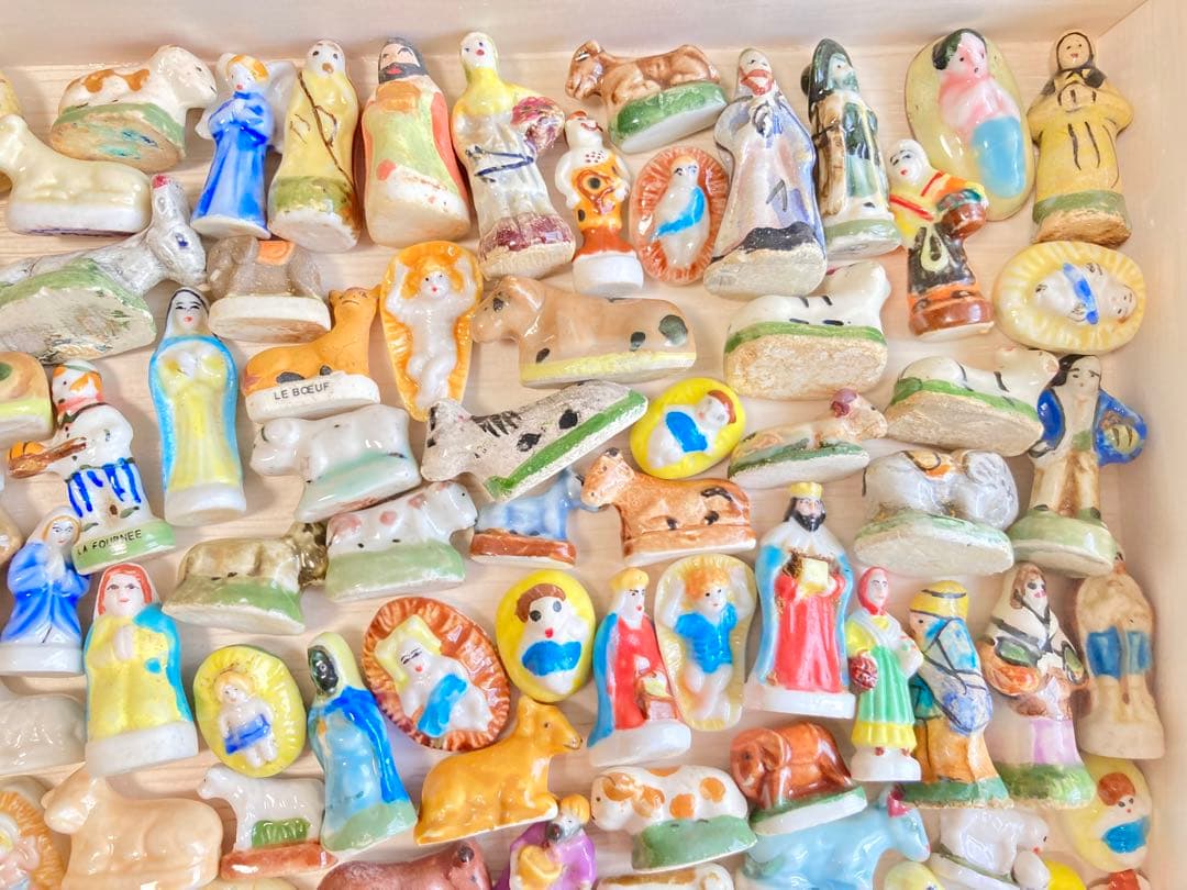 【まとめ売り】フェーブ121体｜サントンス フランス アンティーク FC-1