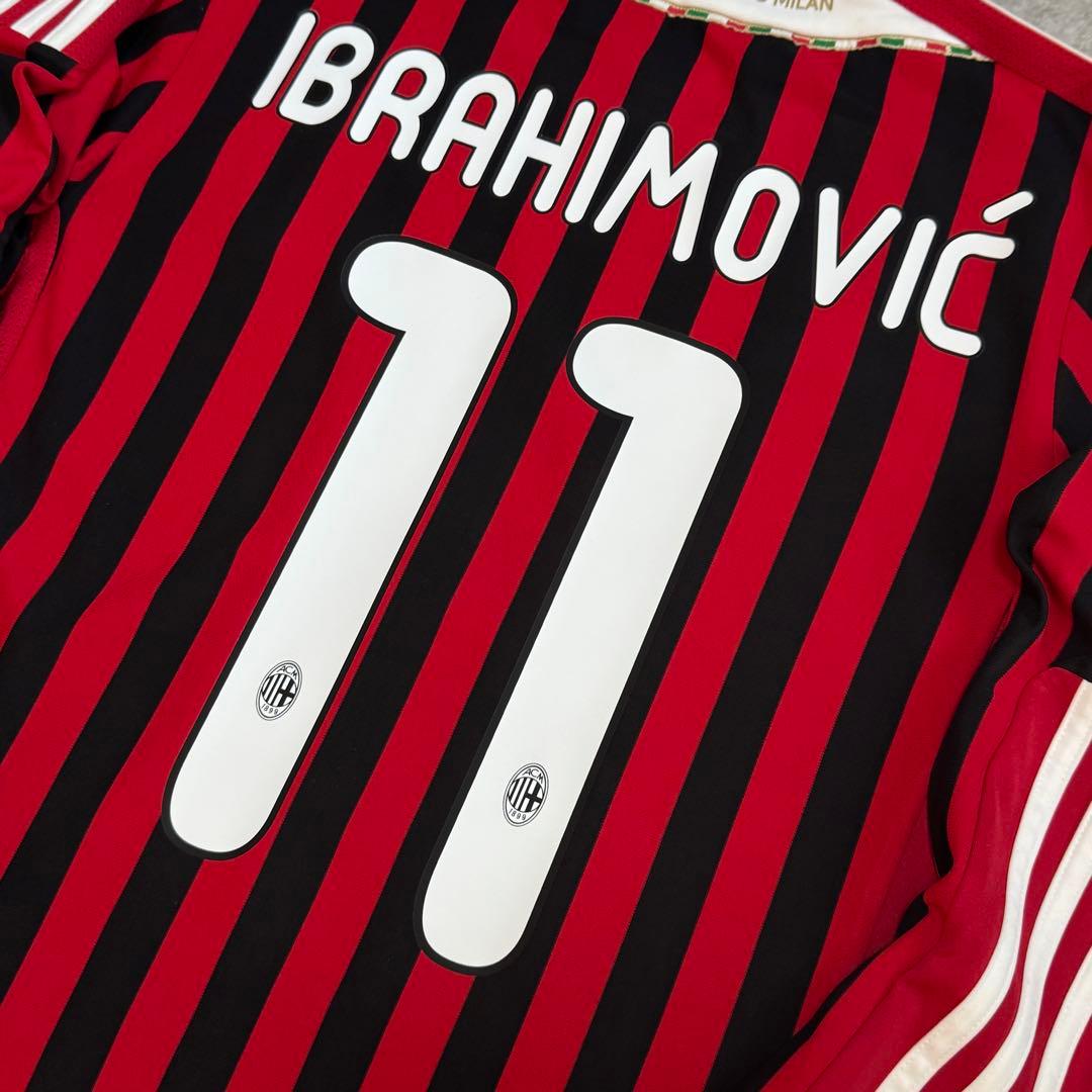 ACミラン 11/12 #11 イブラヒモビッチ 長袖 ユニフォーム