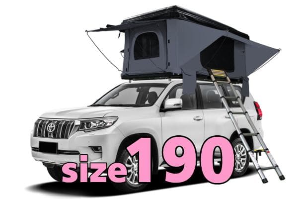 ポップアップ式 ルーフテントA型 190