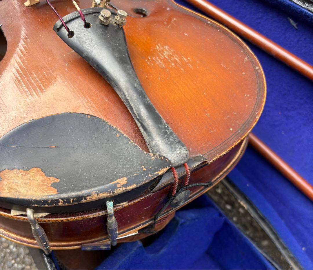 【現状品】バイオリン　ケース付き　年代物