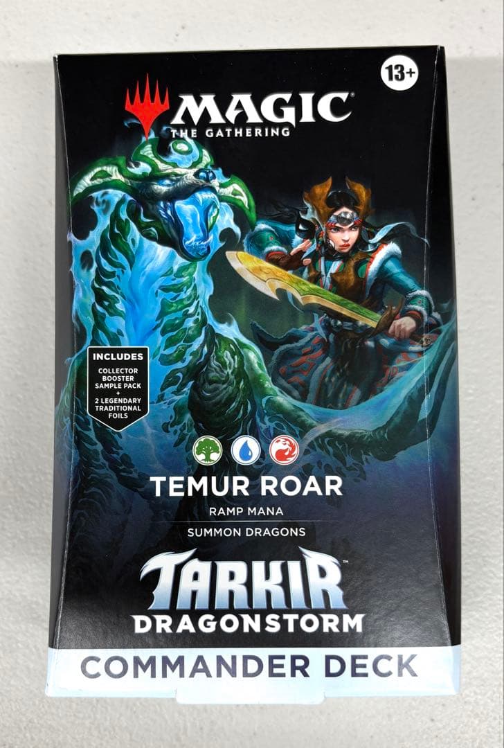 プ*迎様 【未開封】 ティムールの咆哮 統率者デッキ 英語版