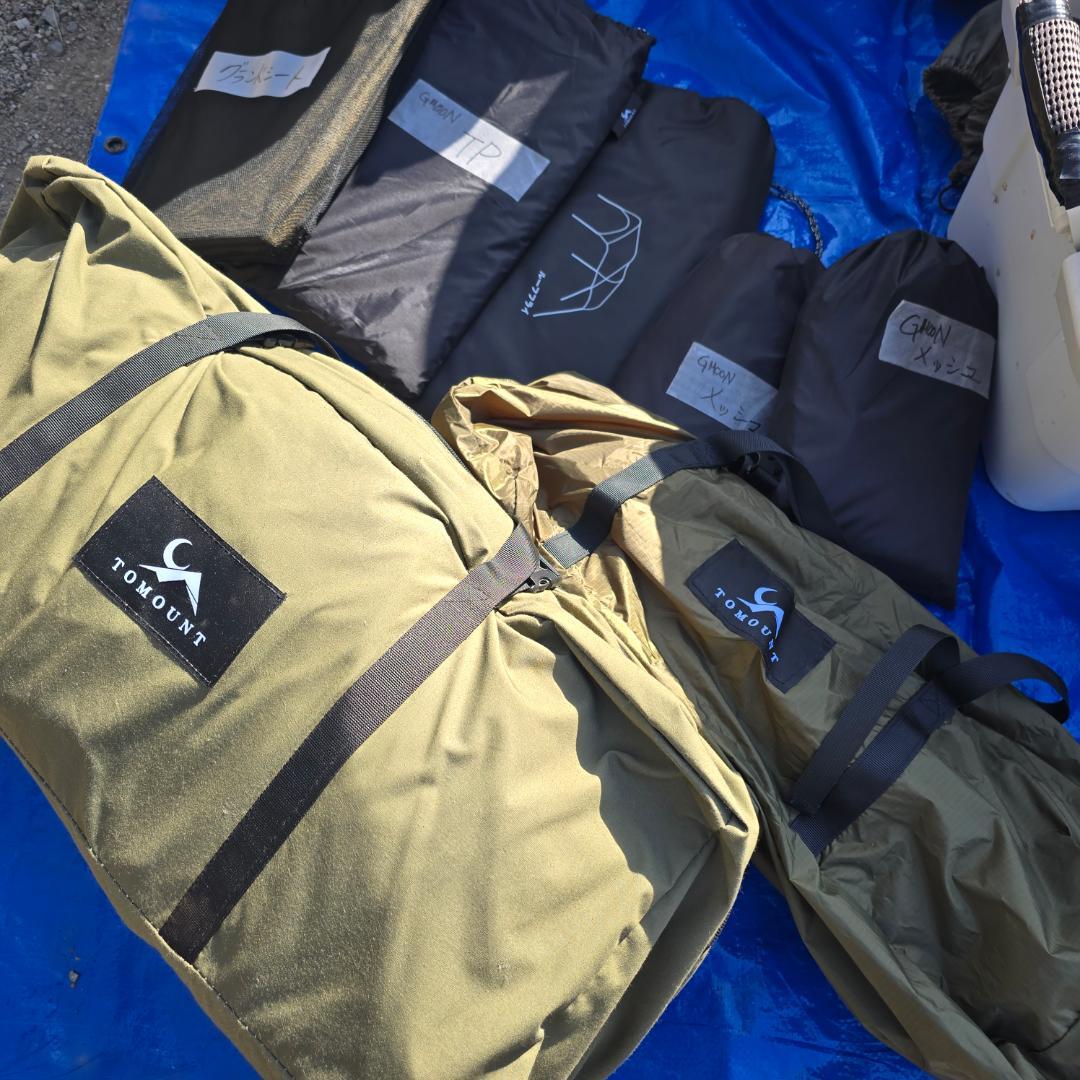 【TOMOUNT】G MOON TCドームテント +〈カスタム豪華フルSET！〉