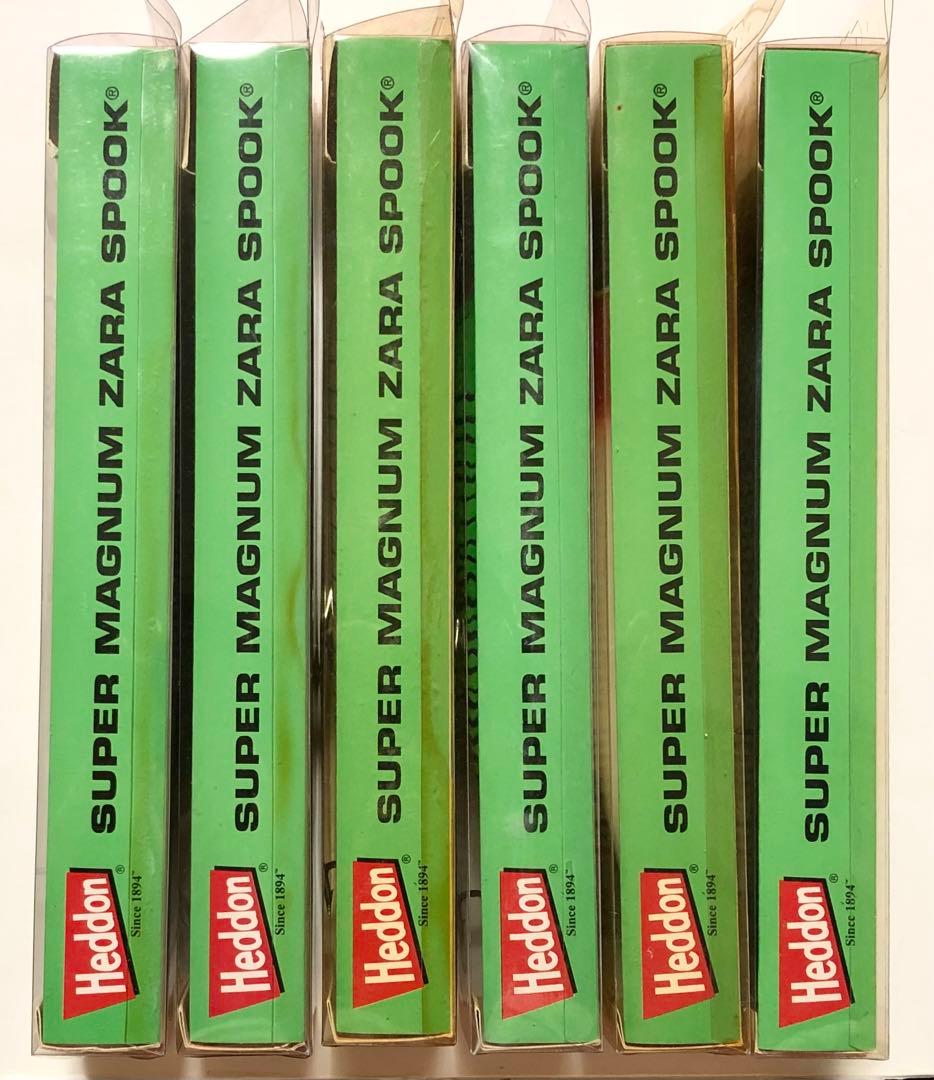 ヘドン スーパーマグナム ザラスプーク 6 色セット