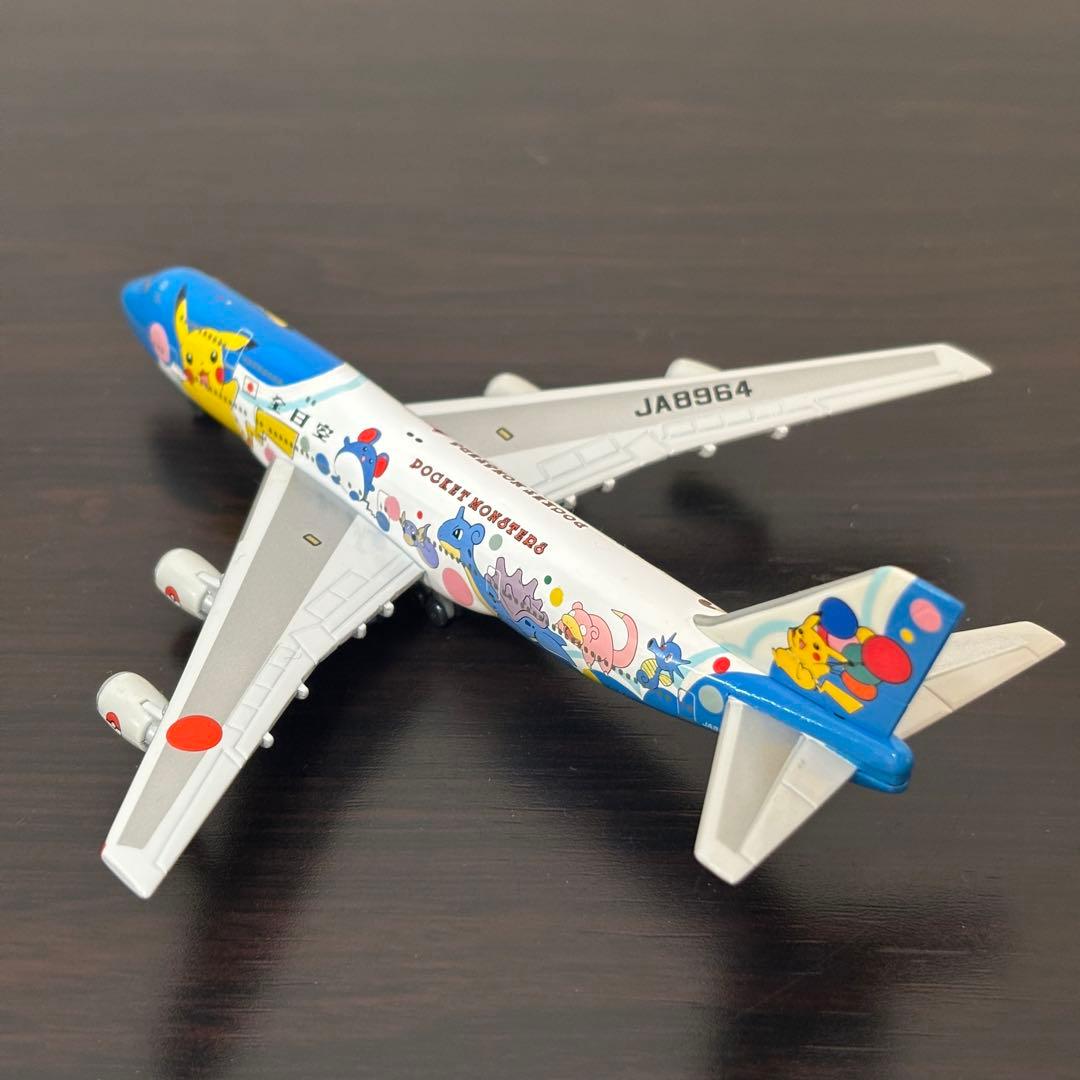 ANA 747-400 ポケモンジェットを含む3機セット 全日空商事 1/500